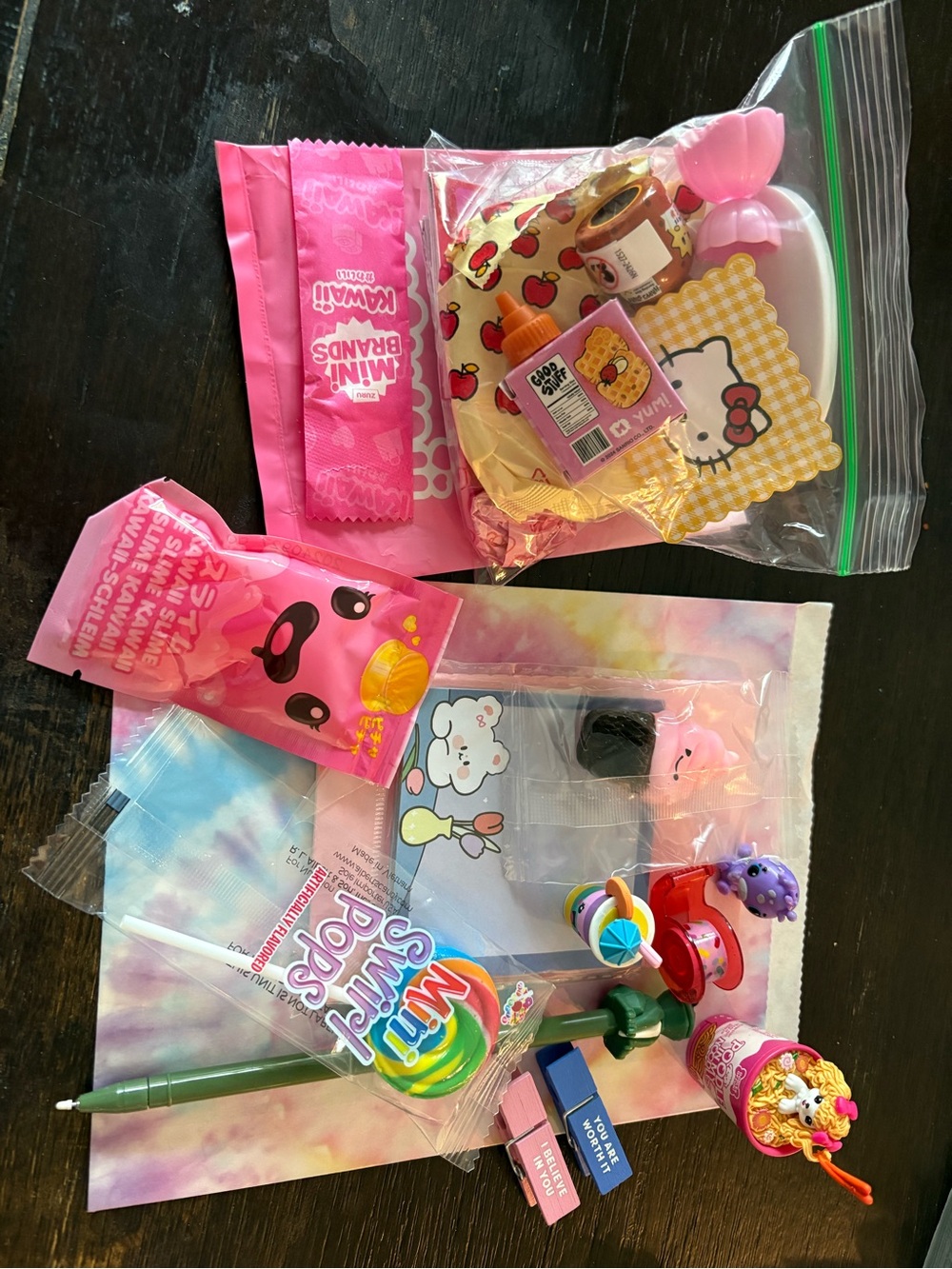 Assorted Pink Kids Toy Surprise Pack – Cute Mini Accessories